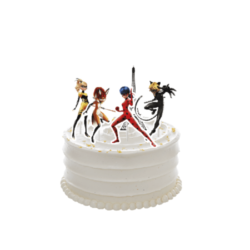Miraculous Ladybug e cat noir topo de bolo festa de aniversário